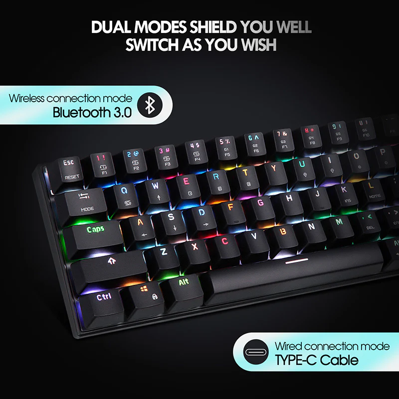 EasySMX® CK62 Bluetooth Gaming Mechanical Keyboard - Image 3