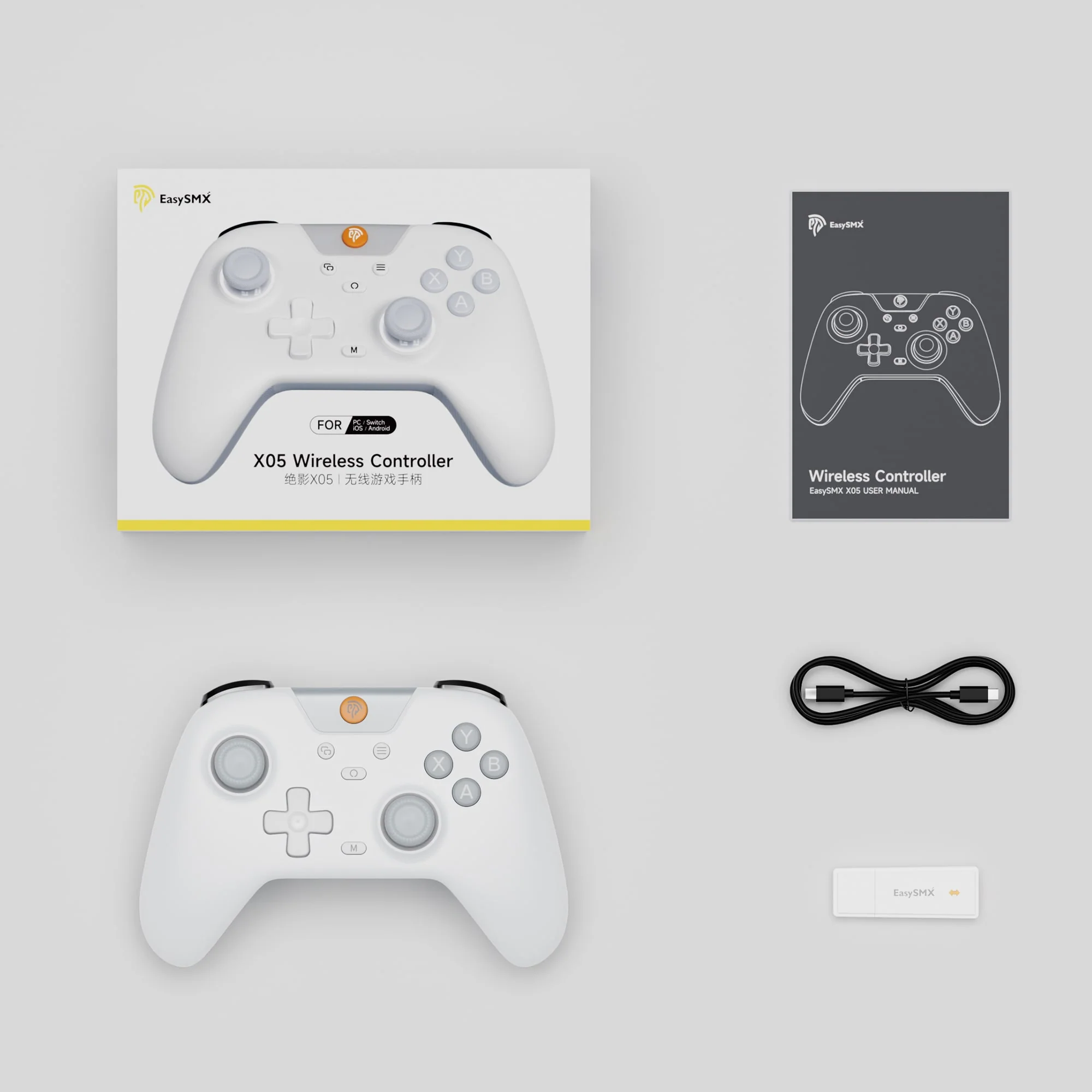 EasySMX® X05 Multiplatform Gaming Controller with Hall Effect Joysticks - Image 13