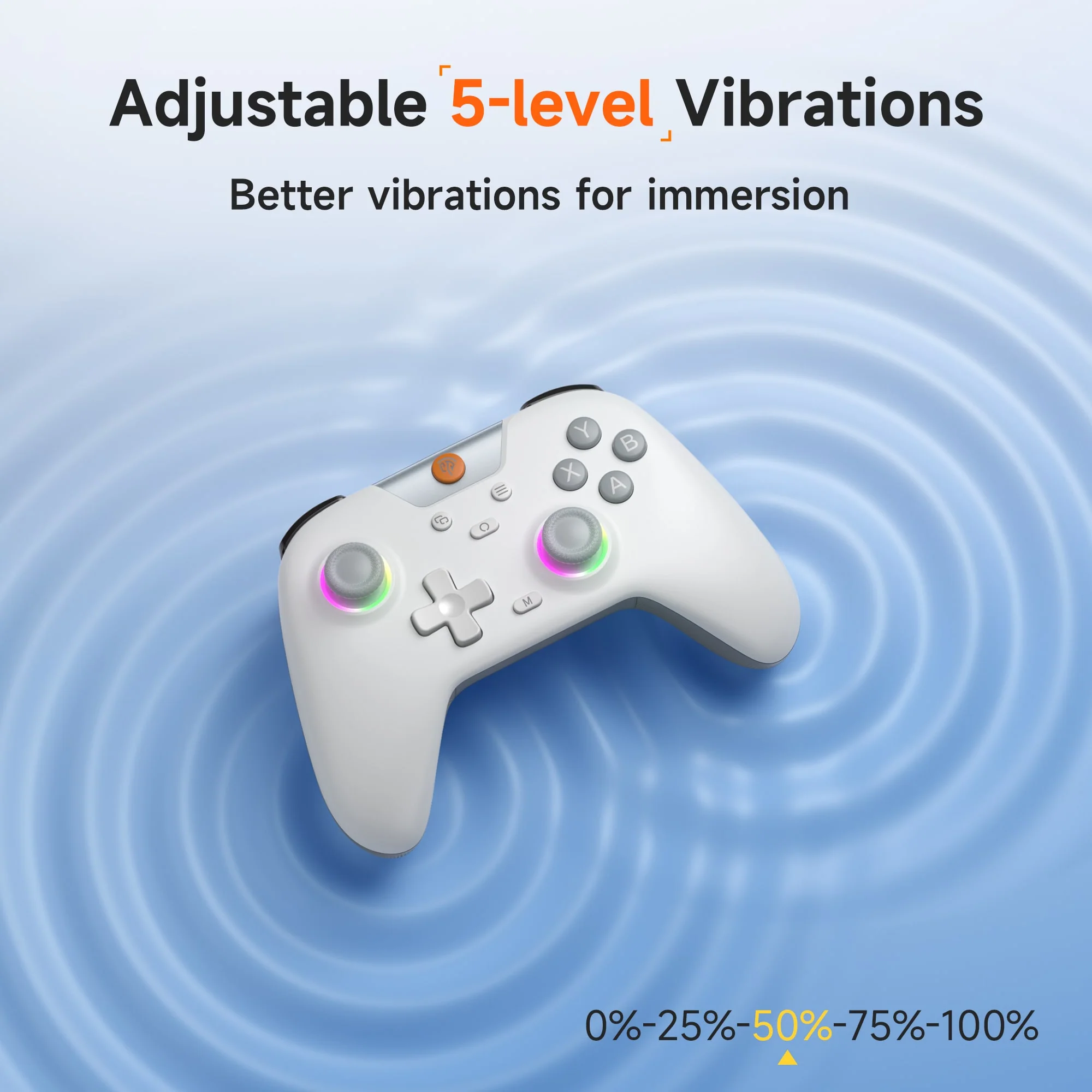 EasySMX® X05 Multiplatform Gaming Controller with Hall Effect Joysticks - Image 9