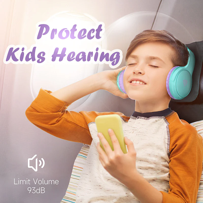 EasySMX® B06 Bluetooth Childrens Earphones with Hearing Protection - Image 3