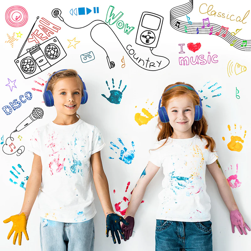 EasySMX® E6 Bluetooth Childrens Headphones with Hearing Protection - Image 6