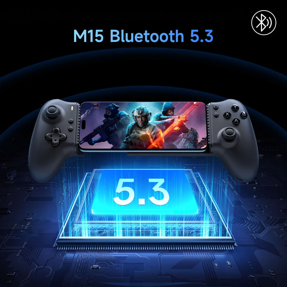 EasySMX® M15 Mobile Gaming Controller BlueTooth Version For Android, iPhone, and Switch - Image 5