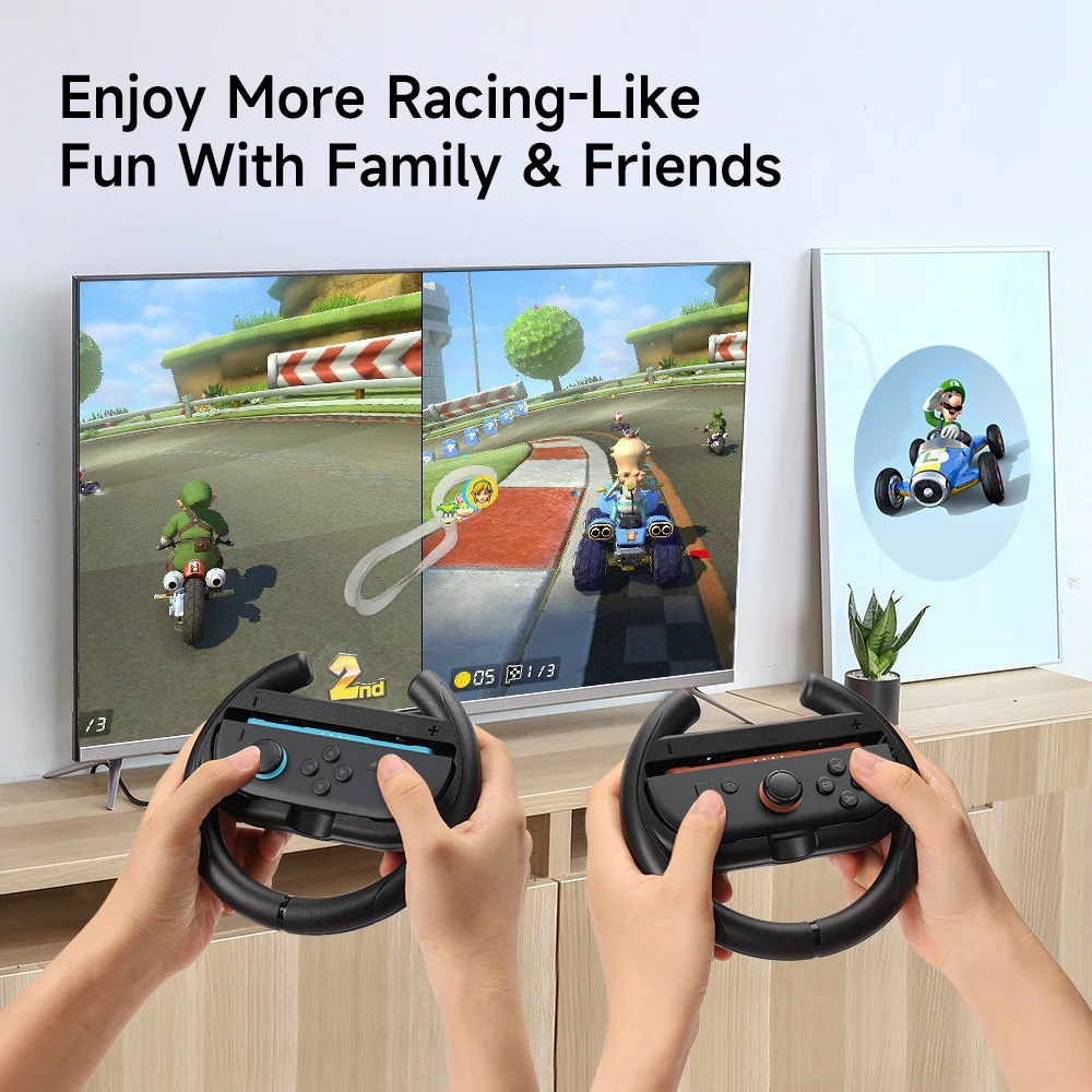 EasySMX® Racing Steering Wheel Bundle for Switch 2 & Switch 1 - Image 5
