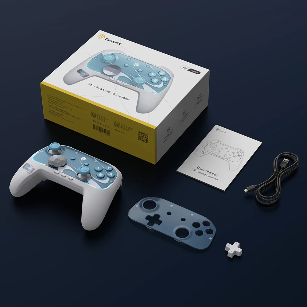 EasySMX® S10 Gaming Controller for Switch 2: Wake up, TMR Sticks, HD Rumble - Image 14