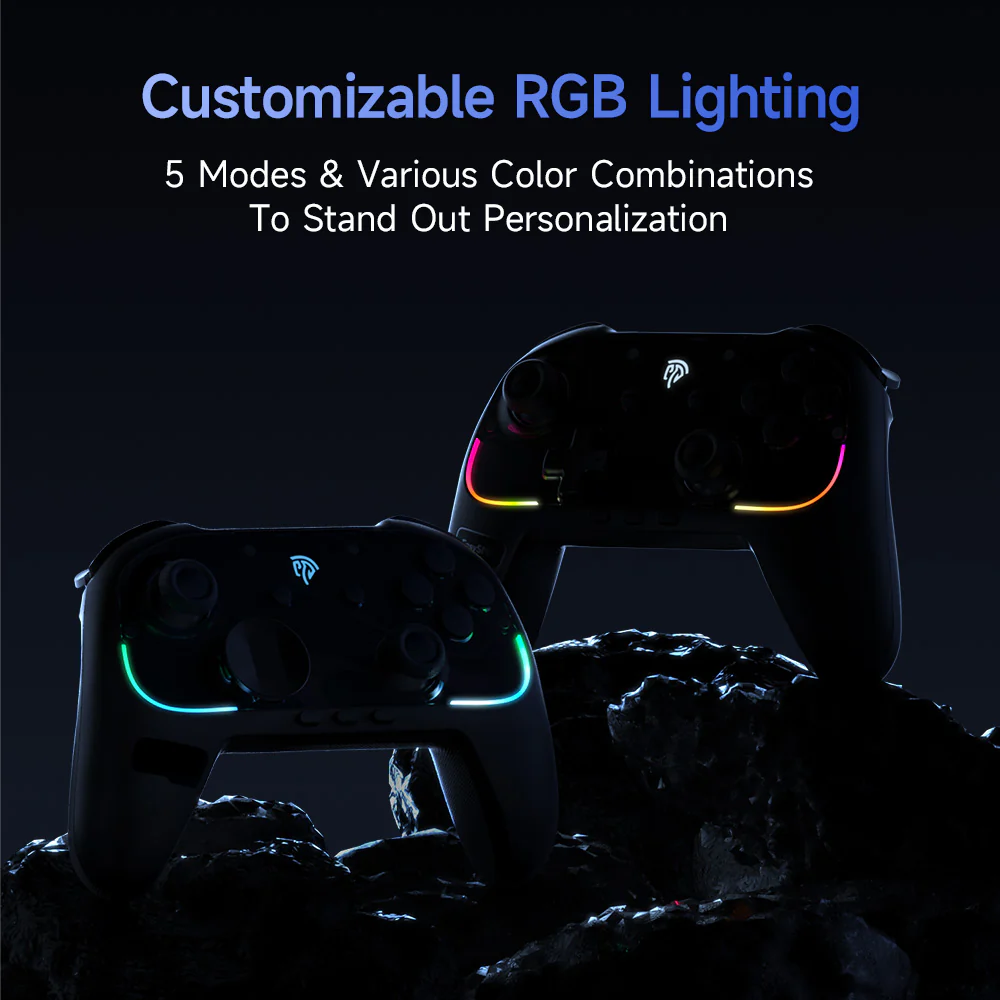 EasySMX® S10 Gaming Controller for Switch 2: Wake up, TMR Sticks, HD Rumble - Image 9