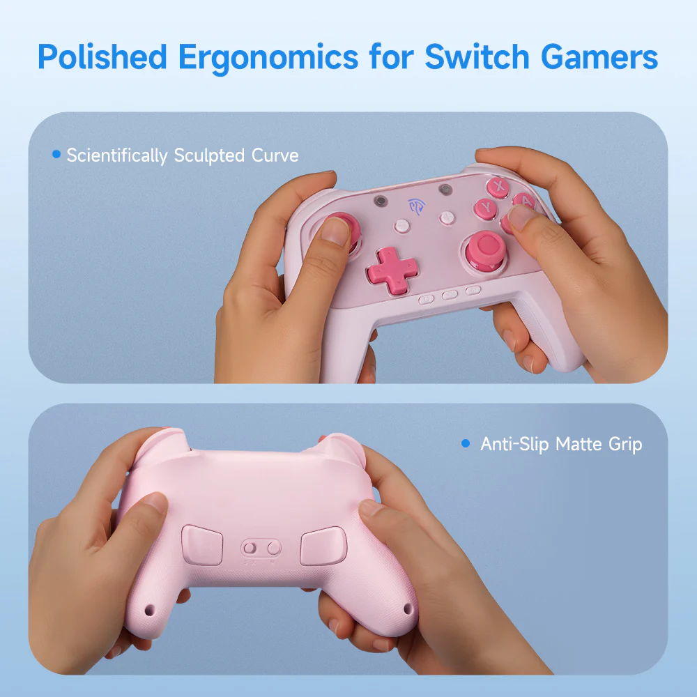 EasySMX® S10 Lite Gaming Controller for Switch 2: Wake up, Back Button and 9-Axis Motion Control - Image 11
