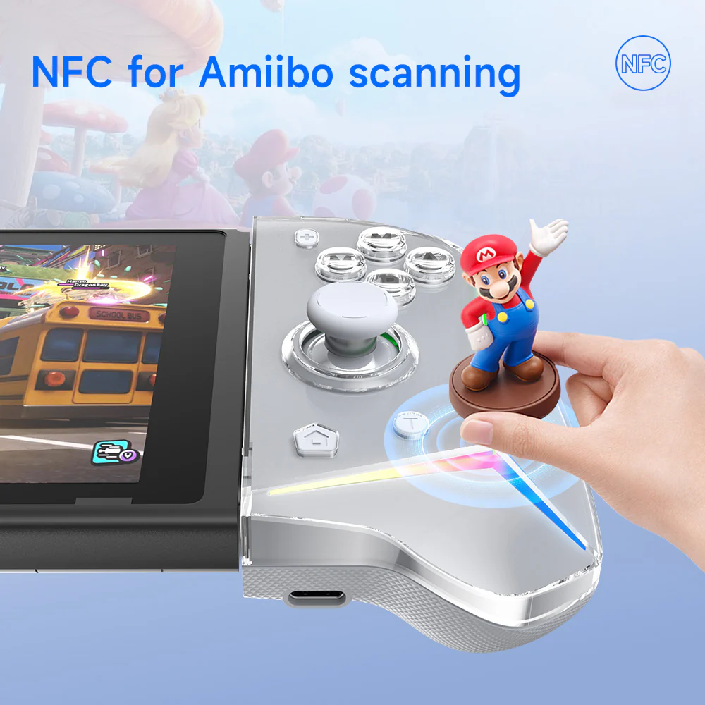 EasySMX® S15 Split Pad for Switch – Anti-Drift, Ergonomic Design, Customizable Controls - Image 7