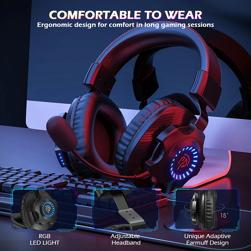 EasySMX® V07W Gaming Headset with Wireless Connection - Image 6