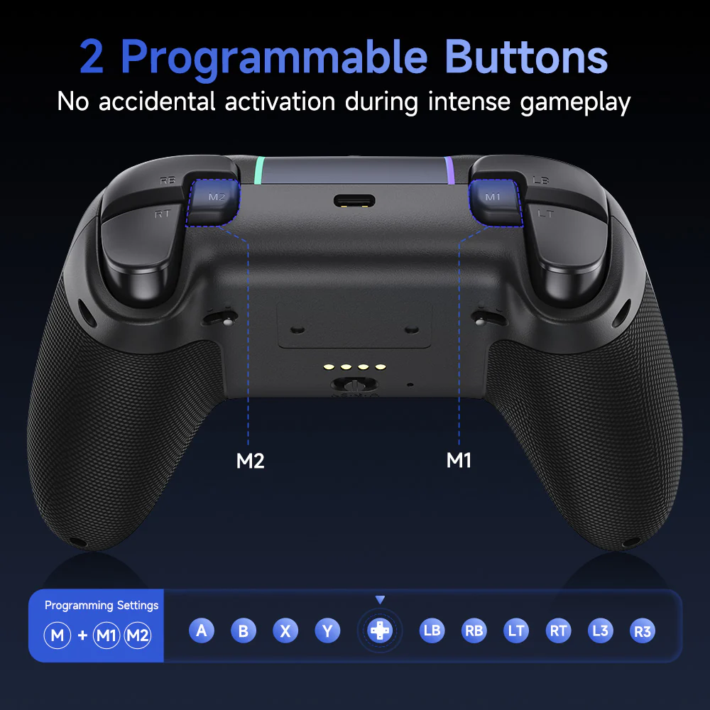 EasySMX® X05Pro Multiplatform Wireless Gaming Controller with Quiet Button - Image 11