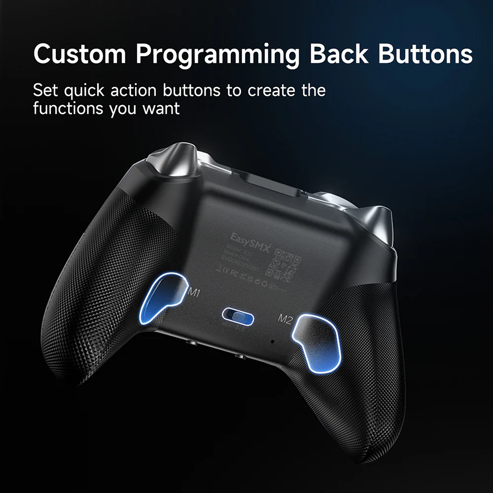 EasySMX® X10 Controller with Mechanical Buttons and Hall Joysticks - Image 8