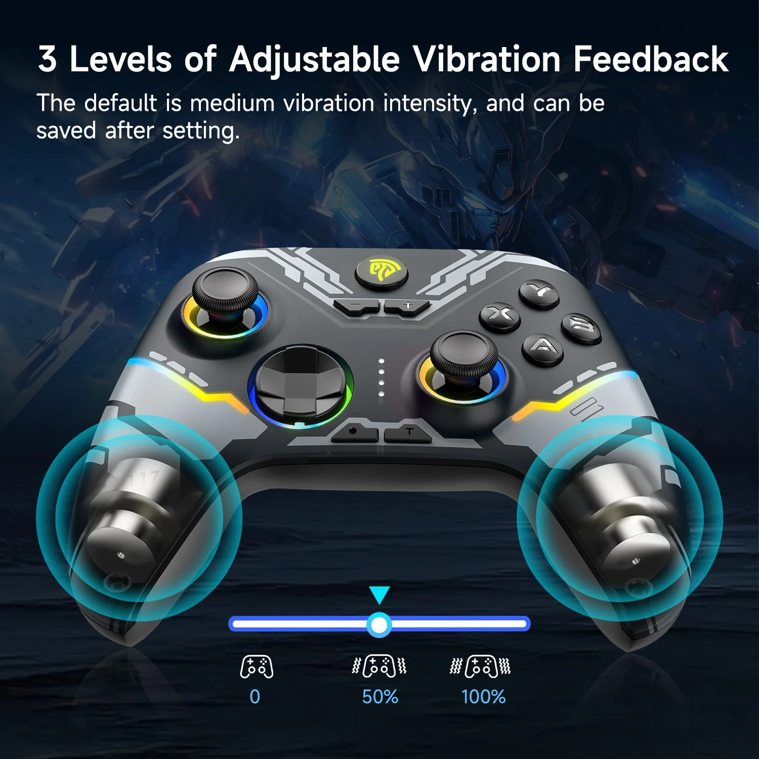 EasySMX® X15 RGB Controller With Hall Trigger and Hall Joystick - Image 8
